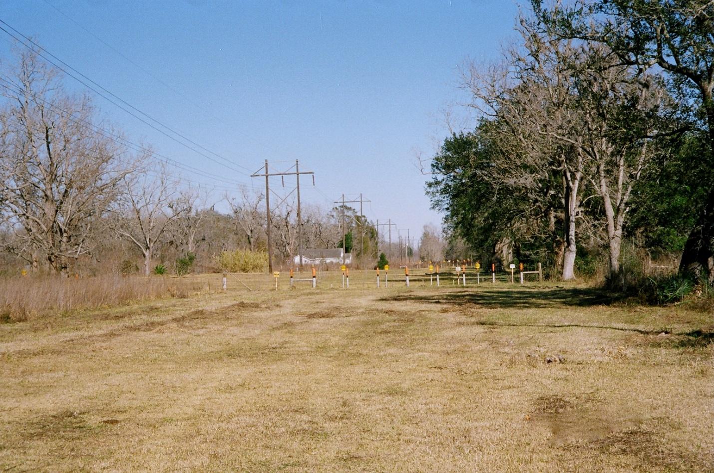 Multiple lines in a pipeline right of way corridor